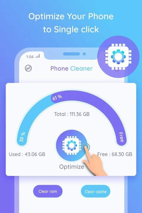 System Cleaner & Memory Optimizer screenshot 1