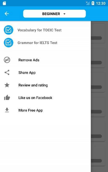 IELTS Grammar Test screenshot 3