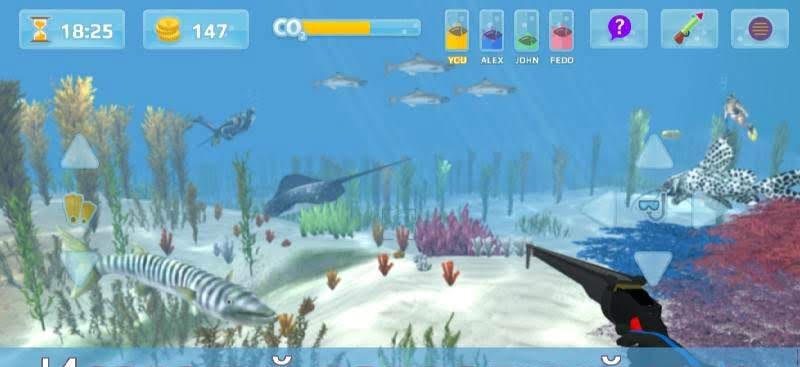 Hunter Underwater Spearfishing screenshot 3