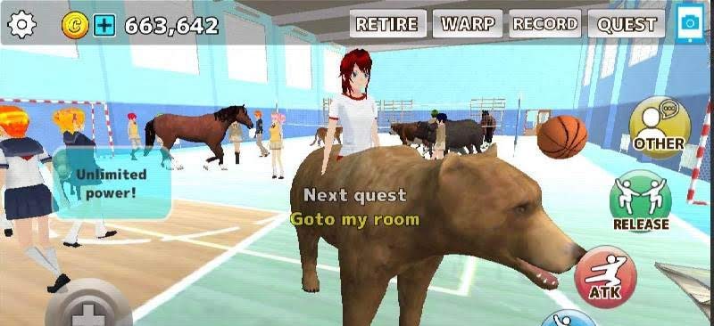 Animal School Simulator: Girls and Animal Life screenshot 1