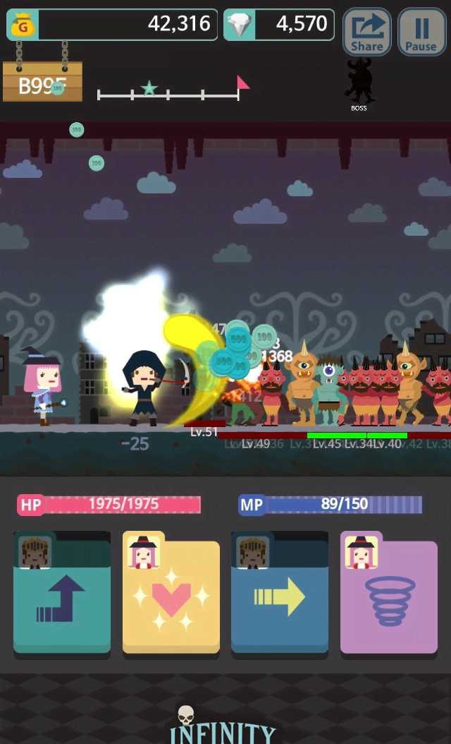 Infinity Dungeon VIP: RPG Adventure screenshot 1
