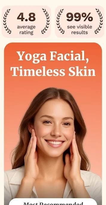 Facial Yoga Face Exercise App screenshot 1