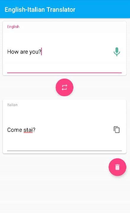 Italian-English Translator screenshot 1