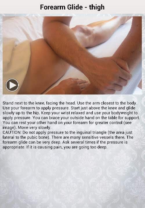 Massage Techniques screenshot 2