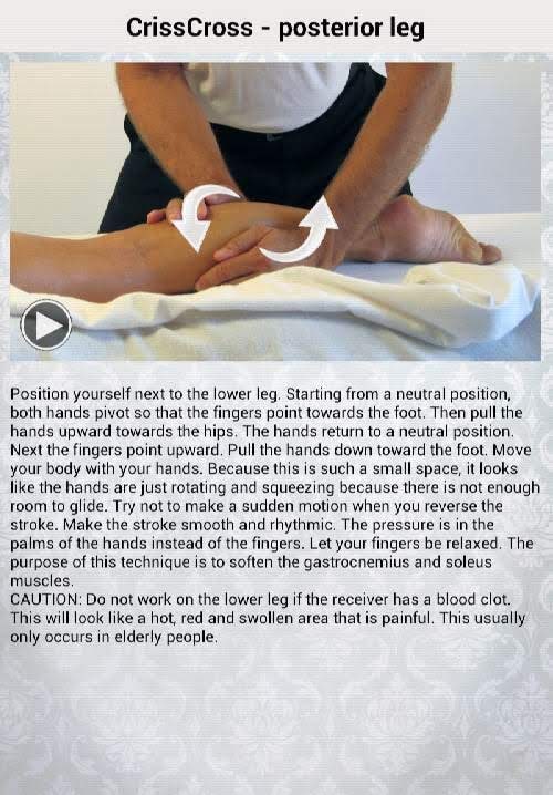 Massage Techniques screenshot 1
