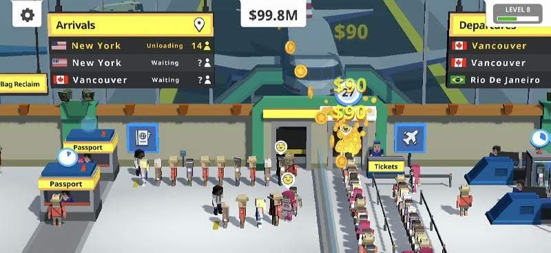 Idle Tap Airport screenshot 4