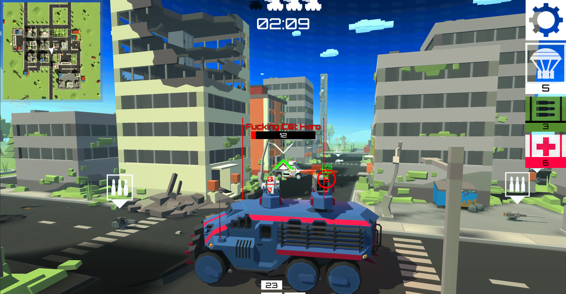 BATTLE CARS: War Machines With Guns, Battlegrounds screenshot 4