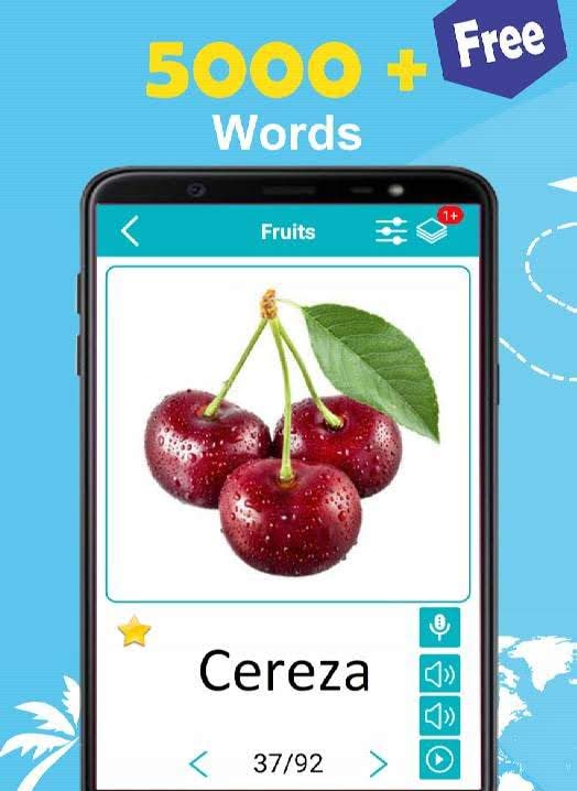 Spanish 5000 Words with Pictures screenshot 1