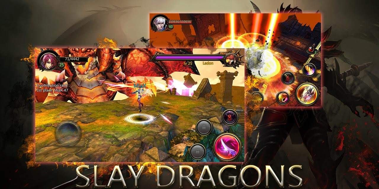 Dragons War Legends - Raid shadow dungeons gameplay screenshot 1