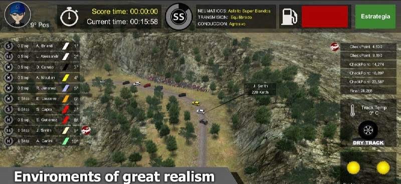 Rally Manager Mobile Free screenshot 2
