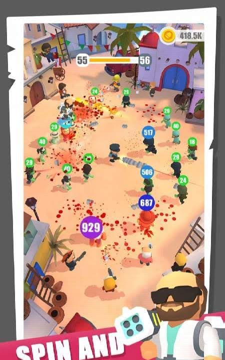 Zombies Blast gameplay screenshot 1