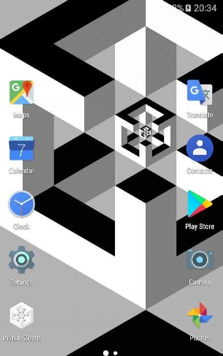 Infinite Zoom Live Wallpaper screenshot 1