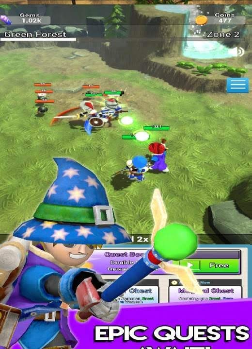 Auto Play Heroes - Idle RPG screenshot 2