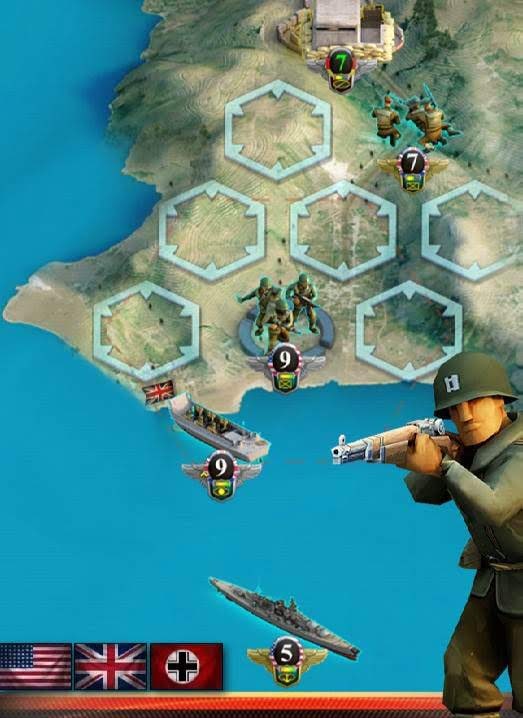 Frontline: Western Front - WW2 Strategy War Game gameplay screenshot 1