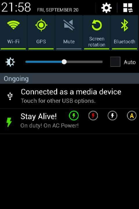 Stay Alive! Keep screen awake screenshot 1