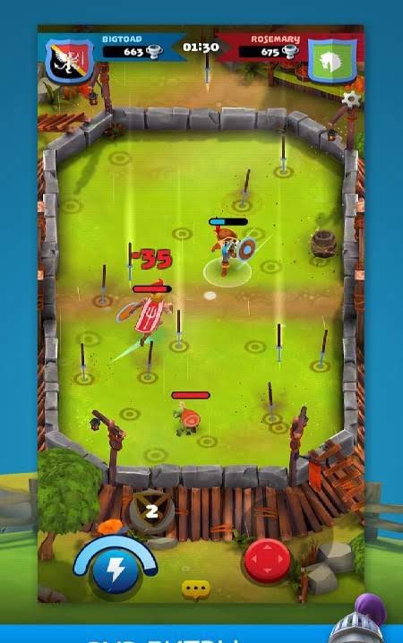 Knockdown Heroes gameplay screenshot 1