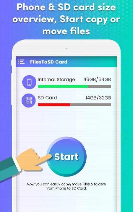Transfer Phone to SD Card – FilesToSd Card screenshot 2