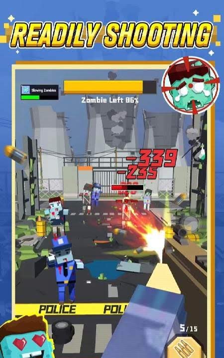 Zombie Hunter: Survival gameplay screenshot 2