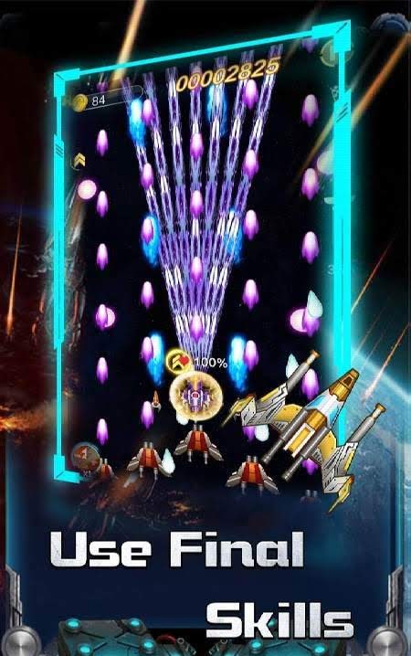 Galaxy War: Plane Attack Games gameplay screenshot 3