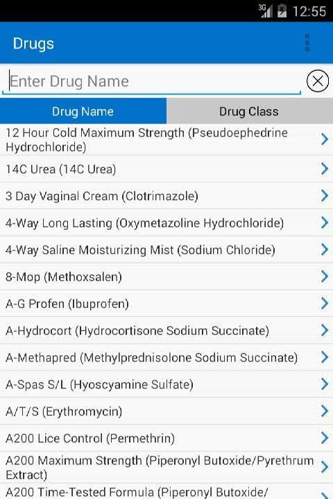 IBM Micromedex Drug Ref screenshot 3