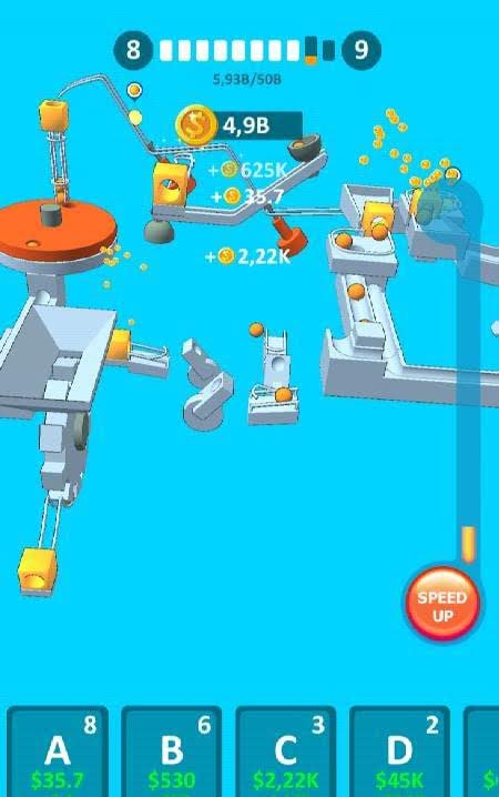 Physics Puzzle Idle gameplay screenshot 2
