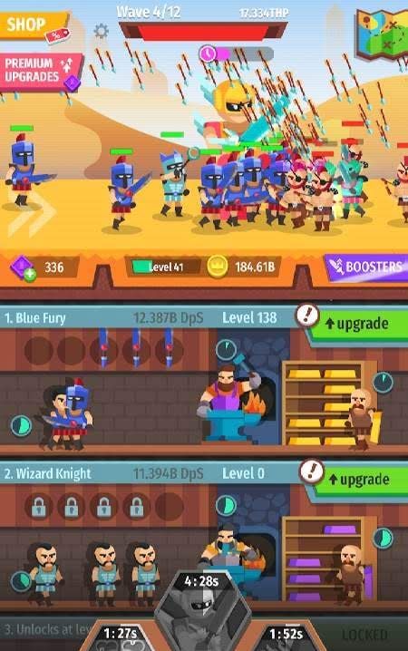 Gear for Heroes: Medieval Idle Craft screenshot 2