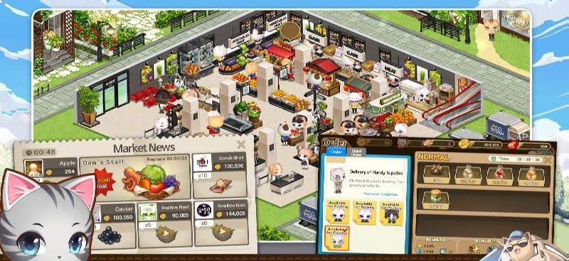 Meong Mart - Cat Simulation Game screenshot 2