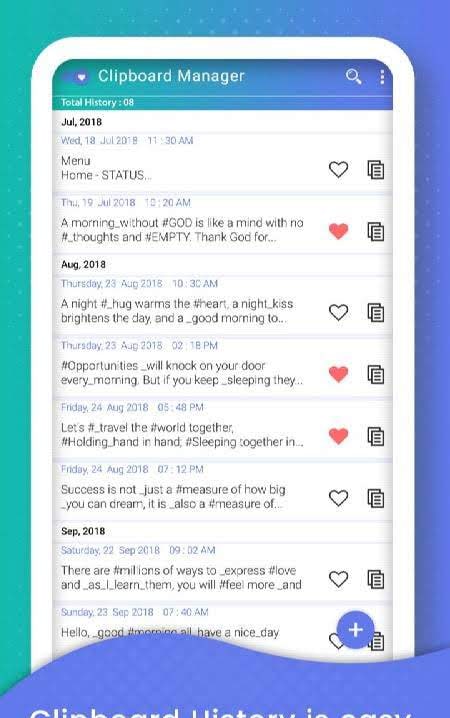 My Clipboard Manager - Clipboard History screenshot 2