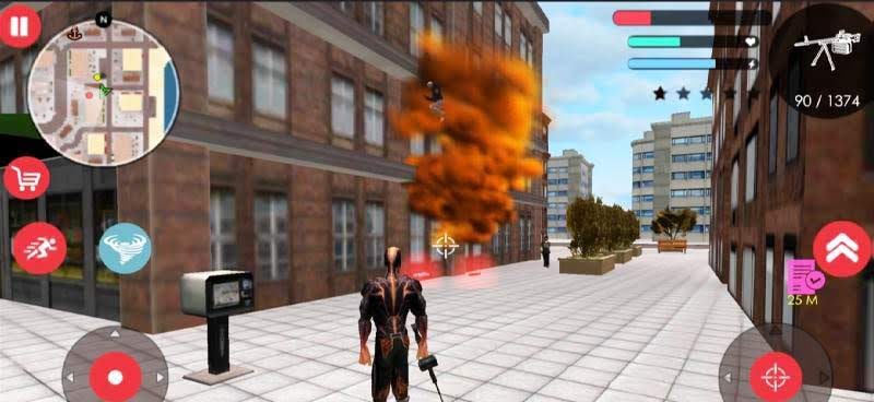 Immortal Flame Tornado Hero Vegas Crime Vice Sim 2 gameplay screenshot 3