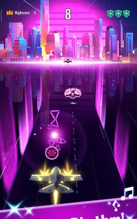 Rhythm Flight: EDM Music Game screenshot 2