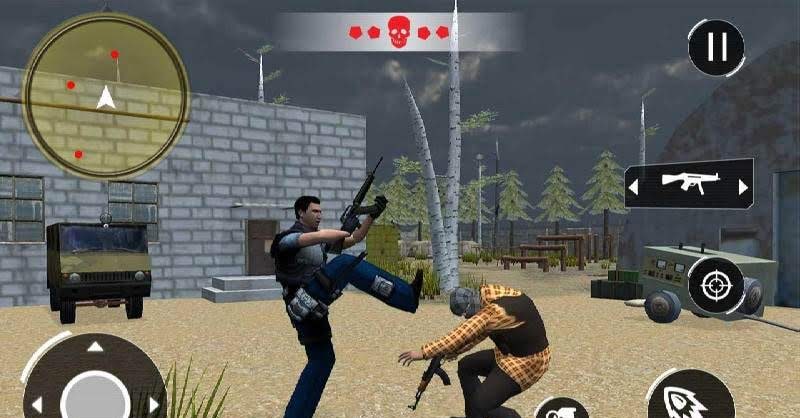 Swat FPS Force: Free Fire Gun Shooting screenshot 1