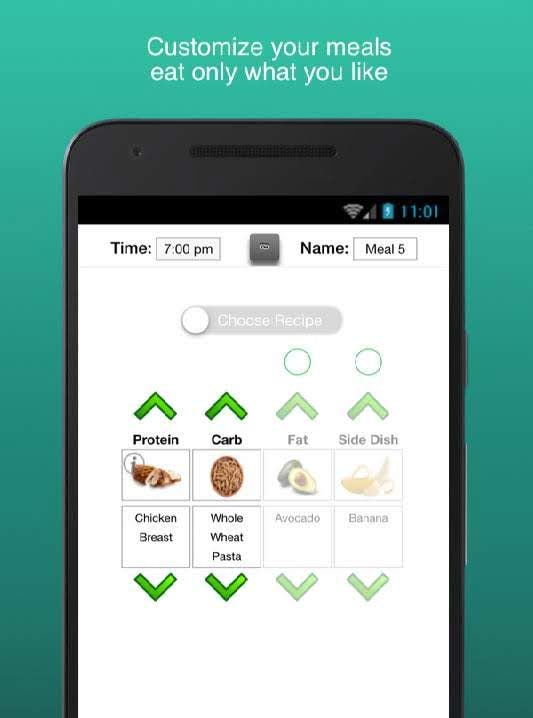 Fitness Meal Planner - Essence screenshot 2