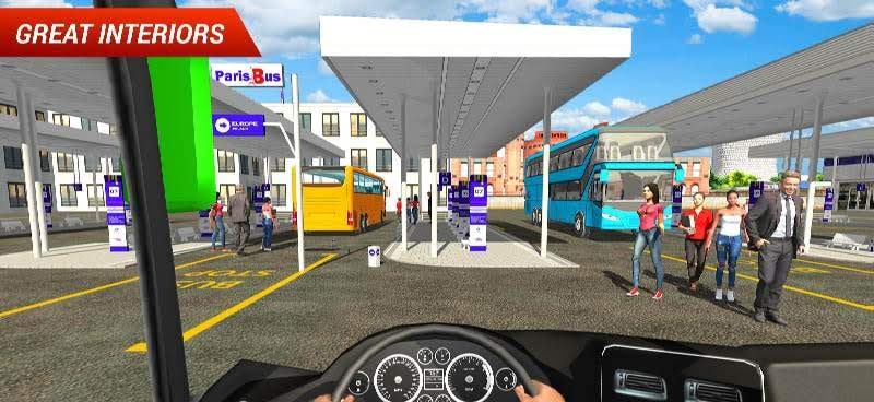 Coach Bus Driving Simulator 2018 screenshot 2