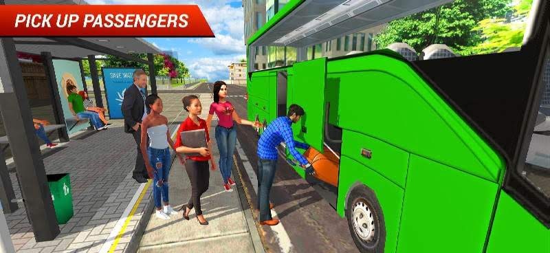 Coach Bus Driving Simulator 2018 screenshot 1