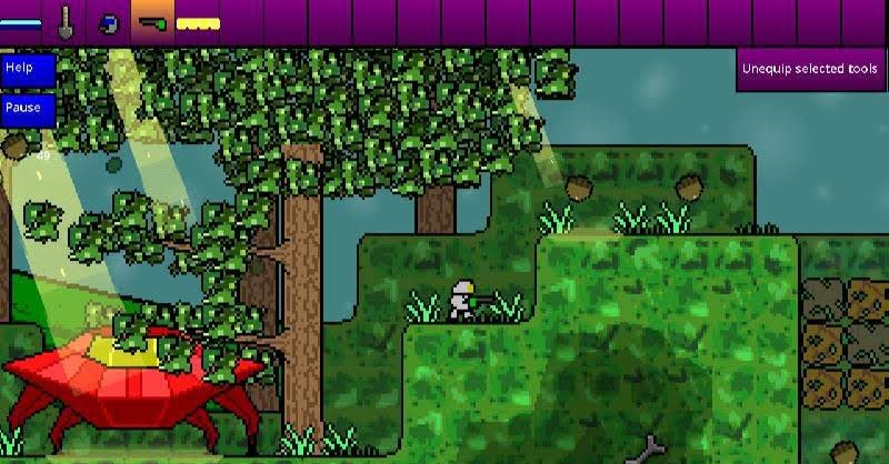 Planetventure gameplay screenshot 1