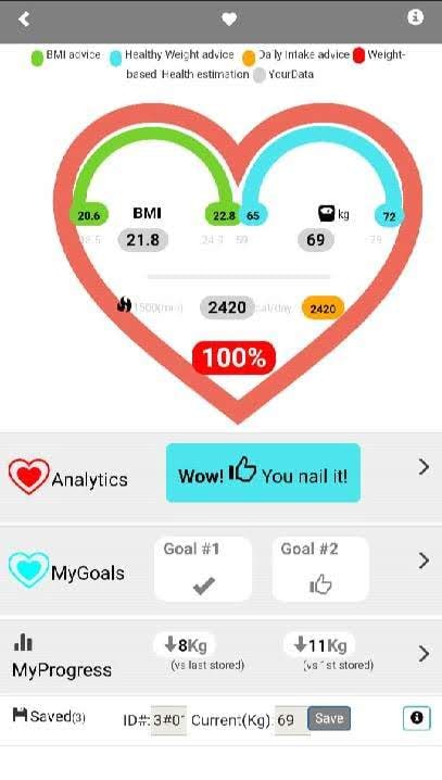 One Click to Health PRO screenshot 1