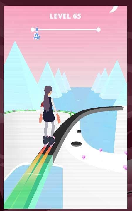 Pulley Parkour gameplay screenshot 2