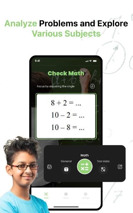 xMath: AI Homework Helper - Screenshot 1