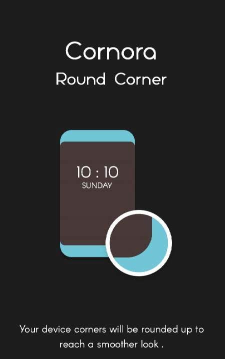 Cornora - Round Corner screenshot 1