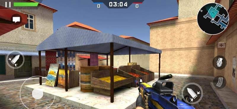 GO Strike - Team Counter Terrorist (Online FPS) gameplay screenshot 2