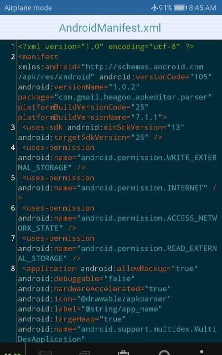 APK Parser screenshot 4