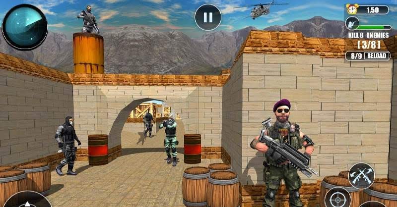 FPS Modern Commando Critical Strike 2019 screenshot 1
