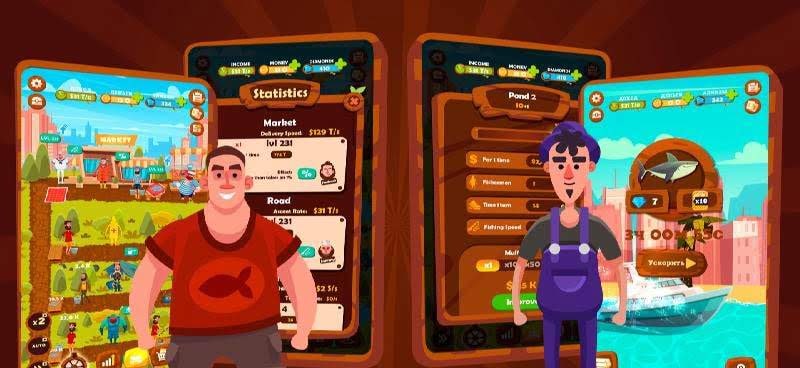 Idle Fisher Tycoon - Fishing Inc screenshot 3