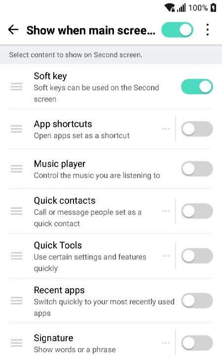 Second Screen Soft Key (for LG) screenshot 2