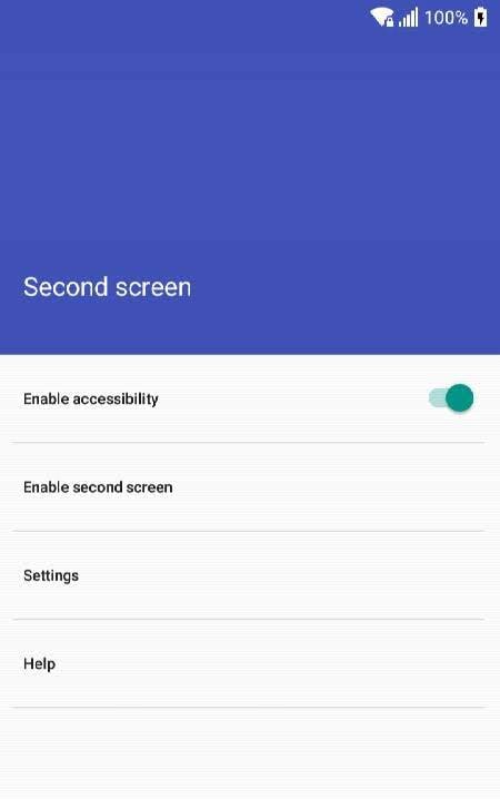 Second Screen Soft Key (for LG) screenshot 1