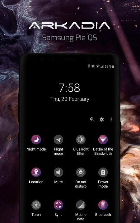Arkadia Substratum Theme for 10|Pie|Oreo + Samsung screenshot 4