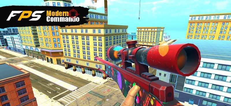 Free Firing Shooting Games: Elite Gun Shooter 3D gameplay screenshot 4