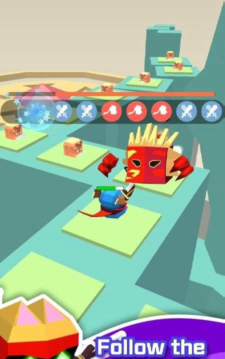 Idle Hero Dash gameplay view 3