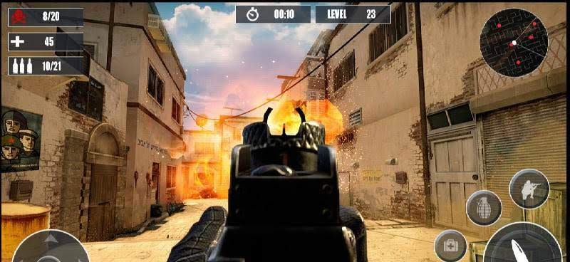 Gun Game Simulator: Machine Gun Shoot War Strike screenshot 4