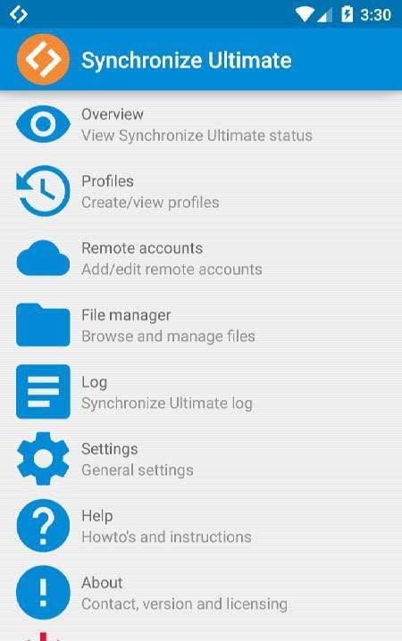 Synchronize Ultimate screenshot 1